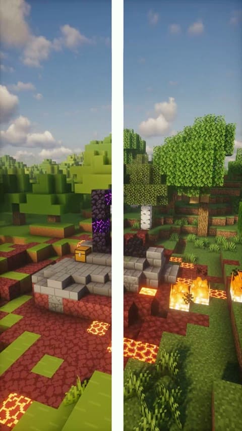 Bare Bones in Minecraft