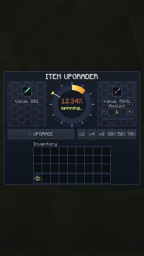Upgrader items in Minecraft