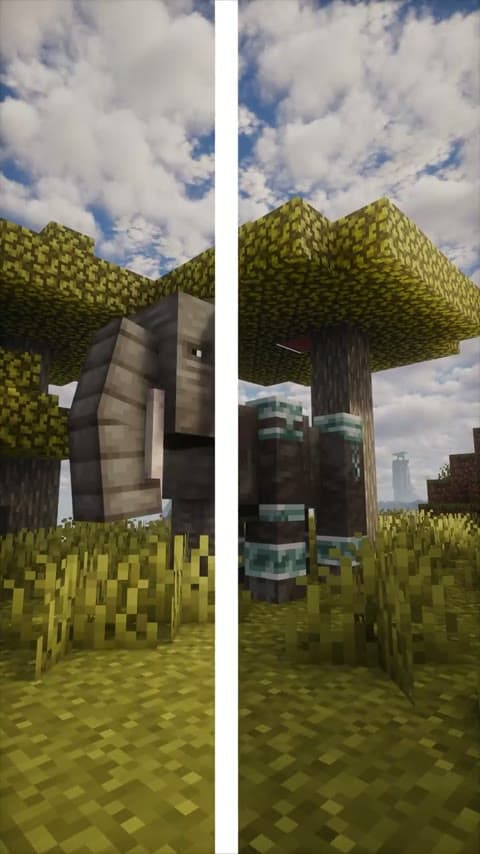 Elephant Ravagers in Minecraft